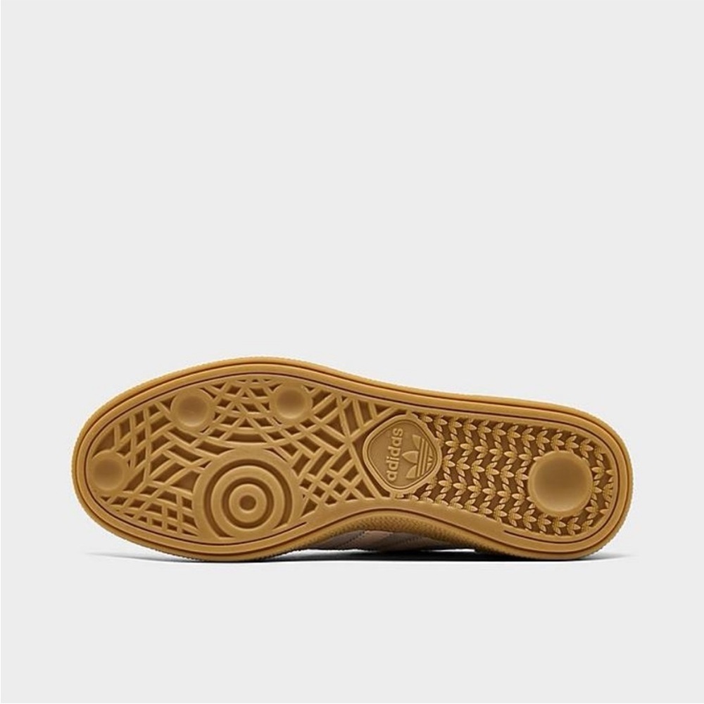 adidas Originals Gazelle Sneakers in Cream and Gum - Picture 7 of 9